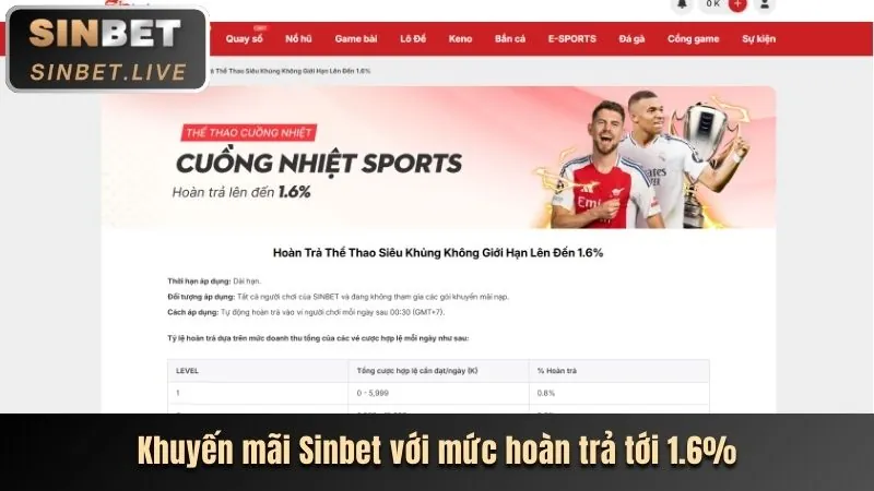 Biểu đồ các cấp độ VIP và lợi ích